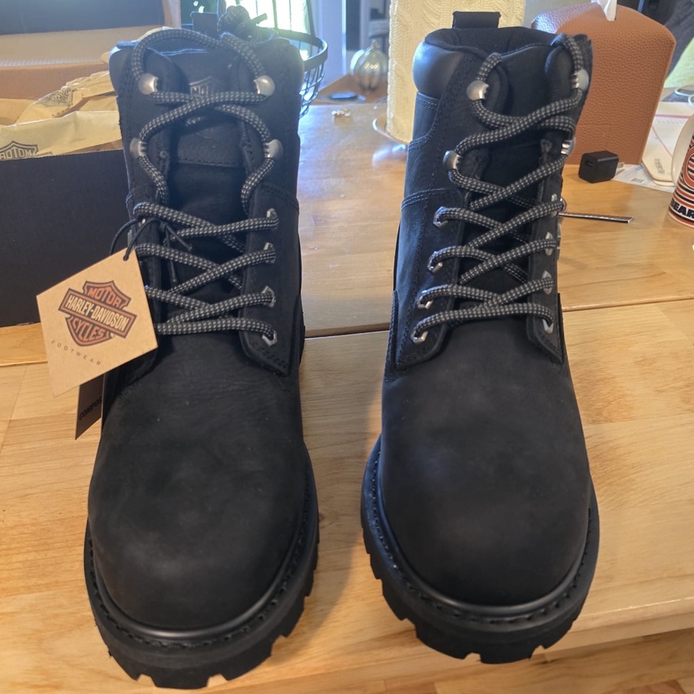 Harley Davidson black Men's Boots